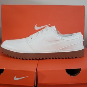 Nike Golf Stan Janoski Sail Gum Golf Shoe